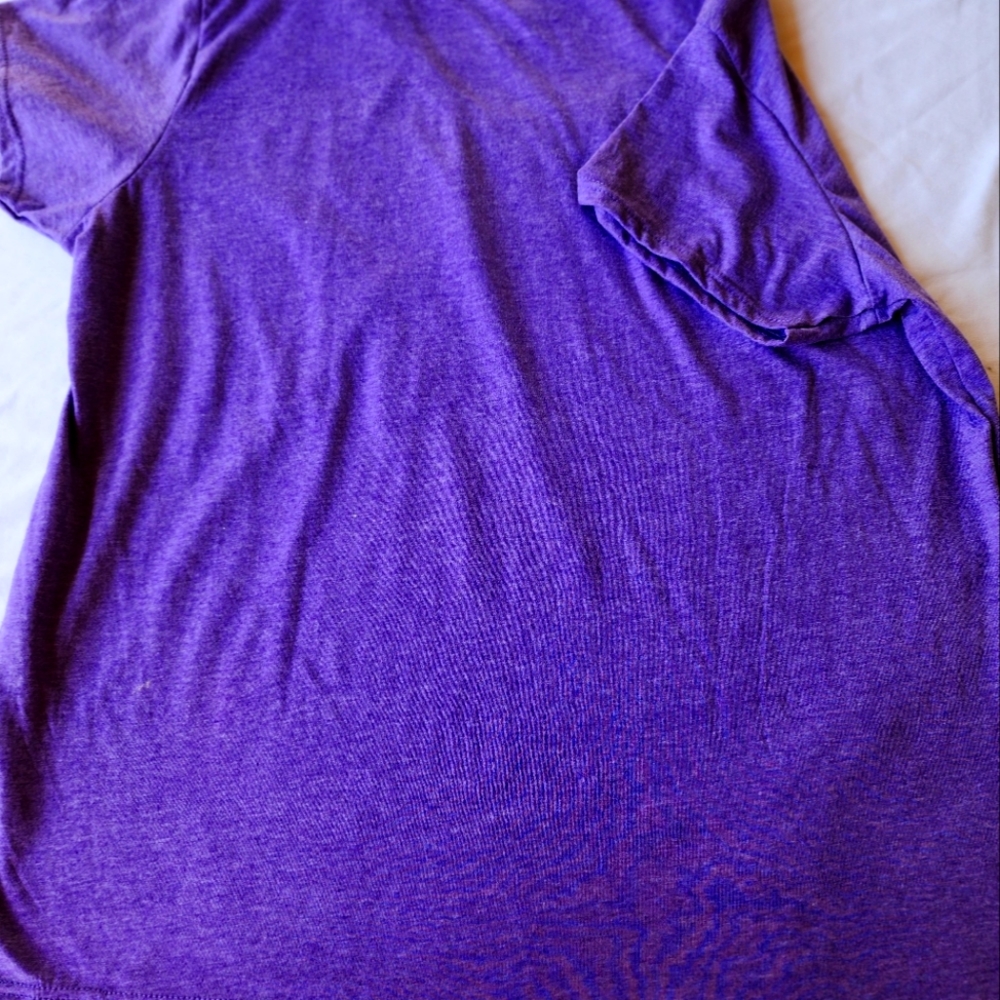 Ladies purple tshirt